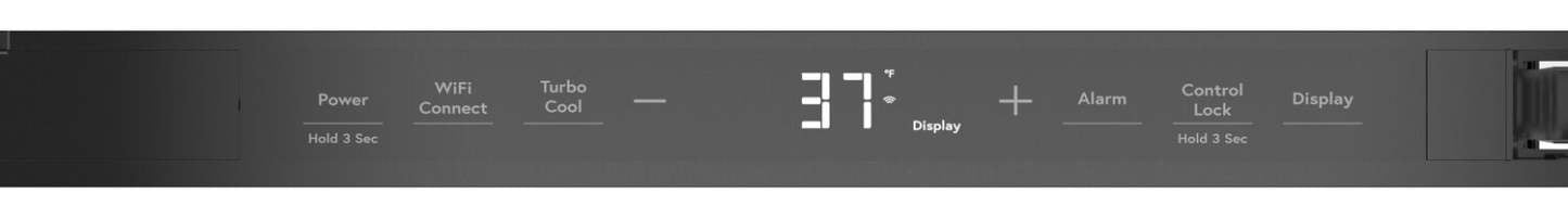 Réfrigérateur Café de 5,1 pi³ et de 24 po avec zone de boissons Beverage CenterMC - acier inoxydable…