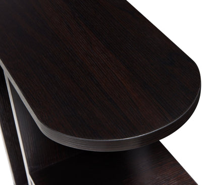 Torry 11.5 Chairside Table with Drawer - Red Cocoa|Table de fauteuil Torry de 11,5 po avec tiroir - rouge cacao