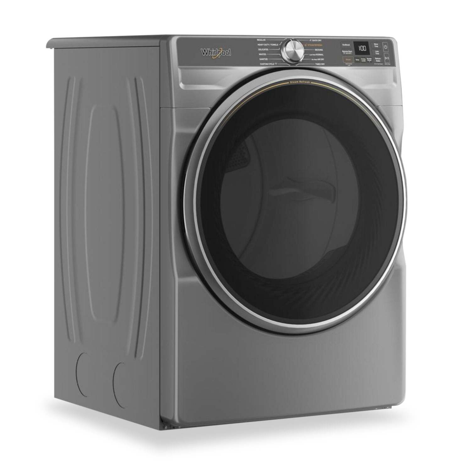 Whirlpool 7,4 pi³ Sécheuse électrique intelligente avec vapeur - YWED6720RR | Sécheuse électrique intelligente Whirlpool de 7,4 pi³ avec vapeur - YWED6720RR | YWED672R