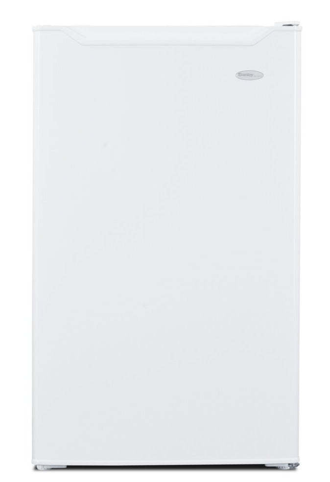 Danby 20,7 4,4 Cu. Fort. Mini-réfrigérateur à une porte - Blanc - DCR044B1WM | Mini réfrigérateur Danby de 4,4 pi³ et de 20,7 po à 1 porte - blanc - DCR044B1WM
