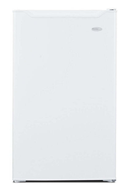 Danby 20,7 4,4 Cu. Fort. Mini-réfrigérateur à une porte - Blanc - DCR044B1WM | Mini réfrigérateur Danby de 4,4 pi³ et de 20,7 po à 1 porte - blanc - DCR044B1WM
