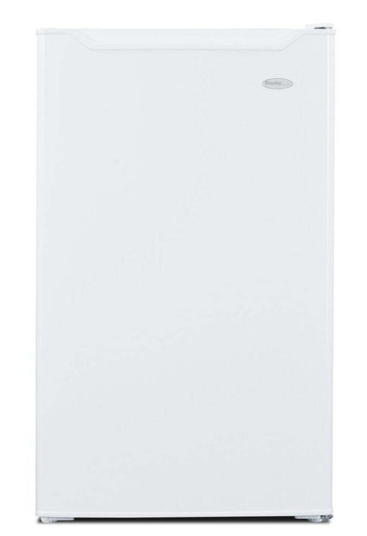 Danby 20,7 4,4 Cu. Fort. Mini-réfrigérateur à une porte - Blanc - DCR044B1WM | Mini réfrigérateur Danby de 4,4 pi³ et de 20,7 po à 1 porte - blanc - DCR044B1WM