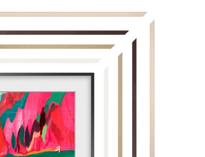 Cadre décoratif personnalisable pour téléviseur The Frame Pro de 85 po de Samsung - brun moderne