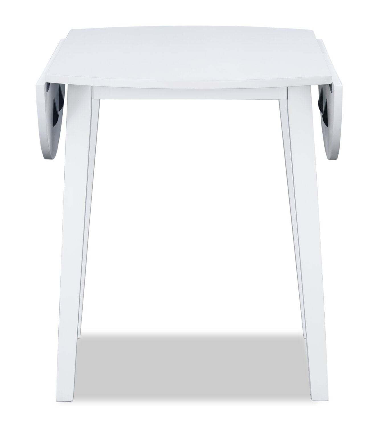 Bryn Drop-Leaf Dining Table, 42 Round - White | Table de salle à manger ronde Bryn de 42 po avec abattant - blanche