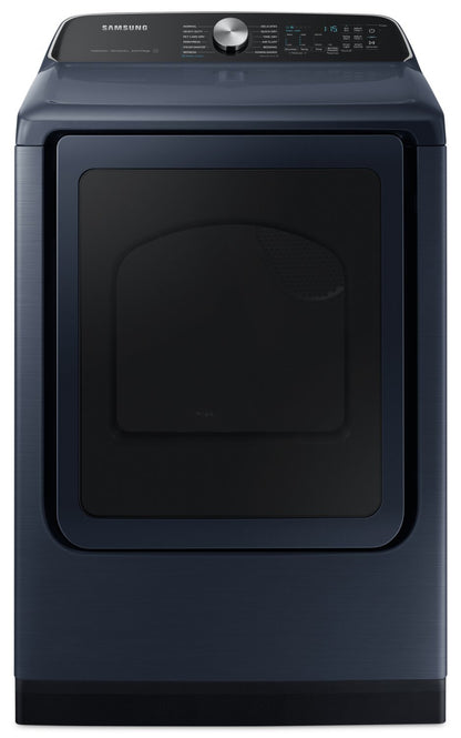 Samsung 7.4 Cu. Ft. Electric Dryer with Steam - Navy - DVE54CG7155DAC | Sécheuse électrique à vapeur Samsung de 7,4 pi³ - bleu marine - DVE54CG7155DAC