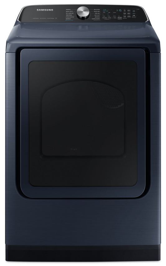 Samsung 7.4 Cu. Ft. Electric Dryer with Steam - Navy - DVE54CG7155DAC | Sécheuse électrique à vapeur Samsung de 7,4 pi³ - bleu marine - DVE54CG7155DAC