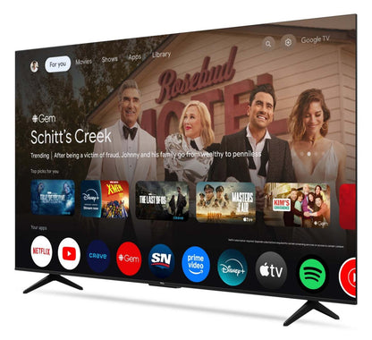 TCL 75 S45K 4K UHD Google Smart TV | Téléviseur intelligent TCL S45K UHD 4K de 75 po avec Google TVMC