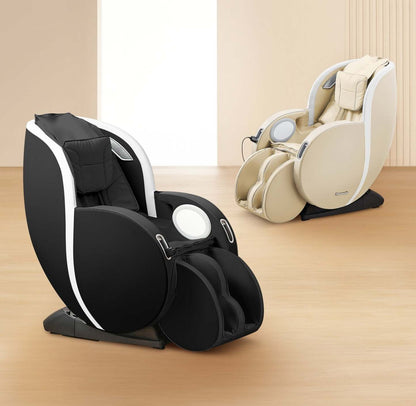 Fauteuil de massage Urban de Panasonic de 29,5 po en tissu d’apparence cuir avec Bluetooth et port USB - noir