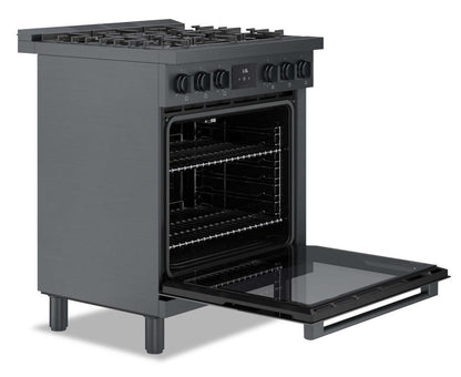 Bosch Série 800 3,7 Cu. Fort. Cuisinière à gaz autoportante de style industriel - HGS8045UC | Cuisinière à gaz amovible Bosch de série 800 de 3,7 pi3 de style industriel - HGS8045UC | HGS8045U