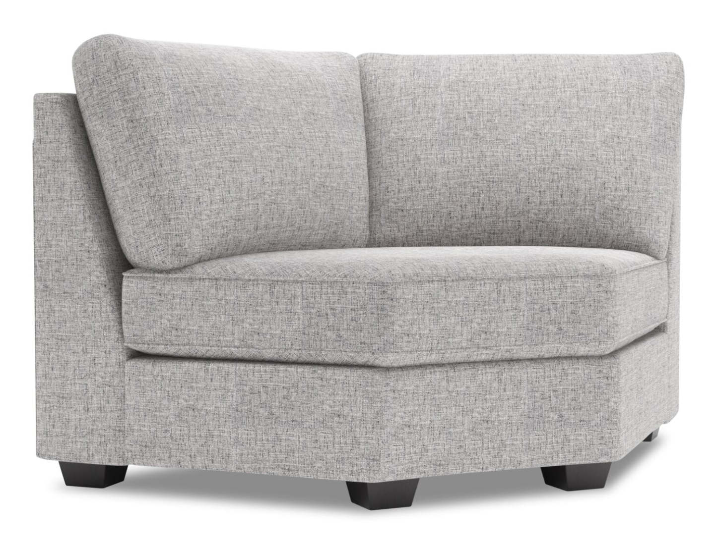 Sofa Lab Roll Curved Wedge - Luna Domino | Fauteuil courbé en coin Roll de la collection Sofa Lab - Luna Domino | RO842191