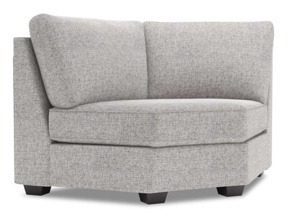 Sofa Lab Roll Curved Wedge - Luna Domino | Fauteuil courbé en coin Roll de la collection Sofa Lab - Luna Domino | RO842191