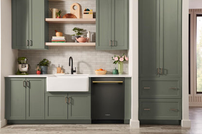 Lave-vaisselle KitchenAid de 24 po et de 44 dBA avec troisième panier 360° Max JetsMC - minerai noir - KDTS624SBE