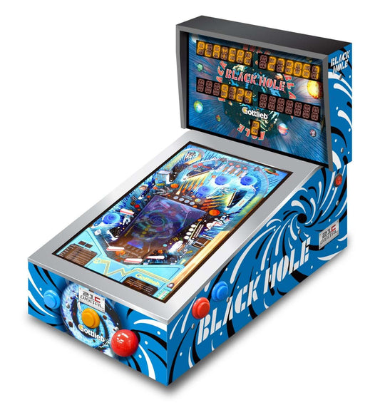 ToyShock Black Hole 12-in-1 Digital Tabletop Pinball | Flipper numérique Black Hole de ToyShock | BLCKHTTP