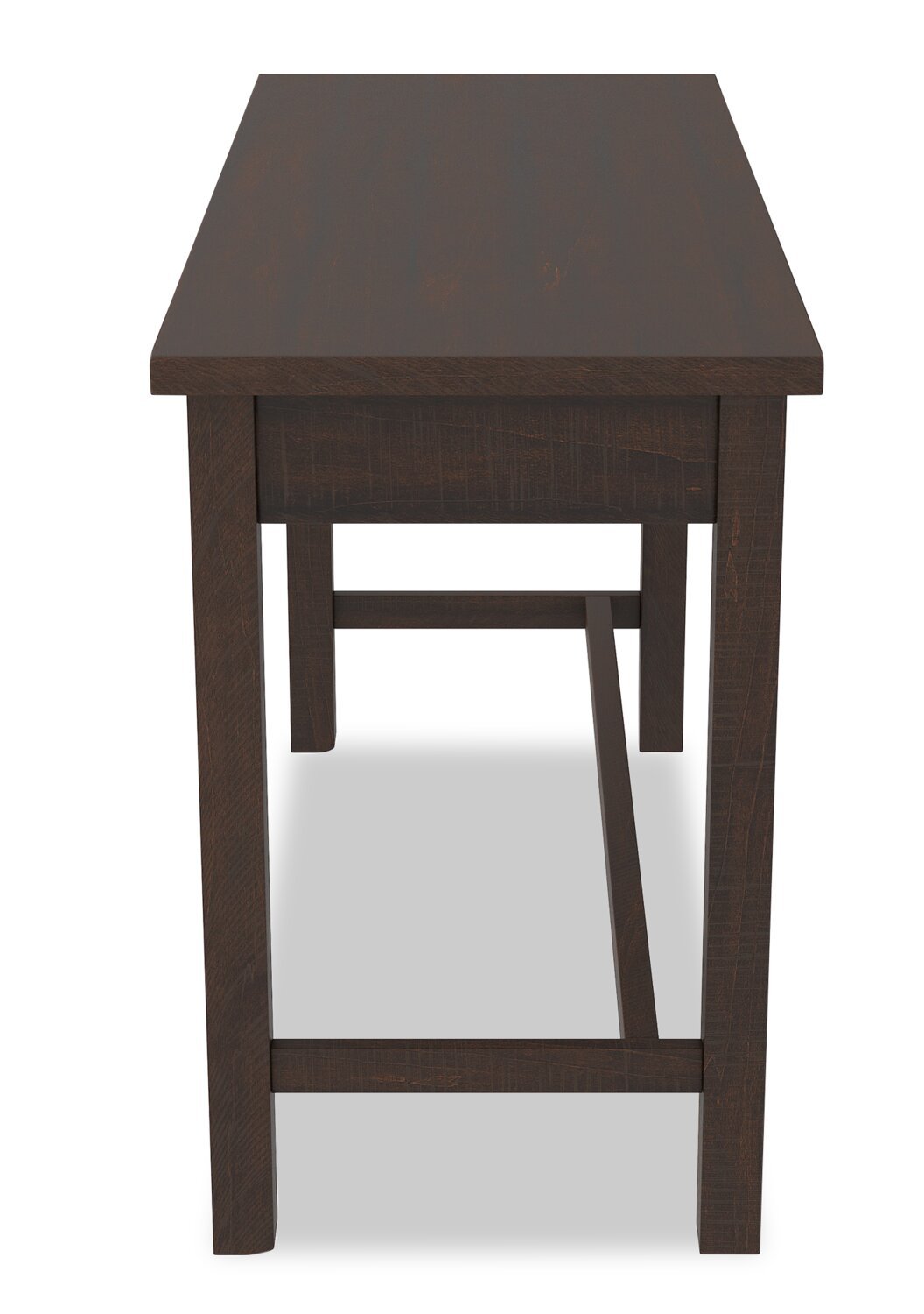 Bureau Camiburg 47.25 avec 2 tiroirs - Marron|Bureau Camiburg de 47,25 po àc 2 tiroirs - brun