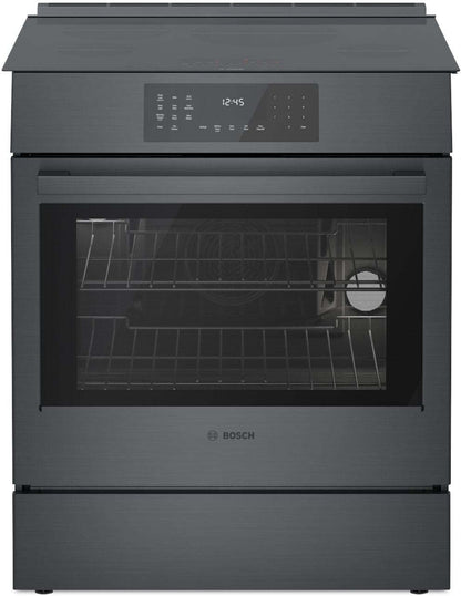 Cuisinière électrique Bosch de série 800 de 4,6 pi3 avec surface de cuisson à induction - HII8047C | Bosch 4,6 Cu. Fort. Cuisinière électrique série 800 avec table de cuisson à induction - HII8047C | HII8047C