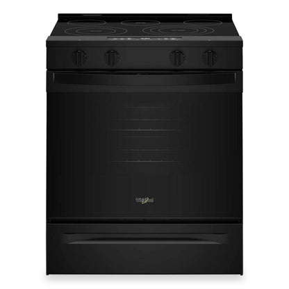 Cuisinière électrique Whirlpool de 30 po et de 5,3 pi³ avec cuisson à air - noire - YWSES5030SB