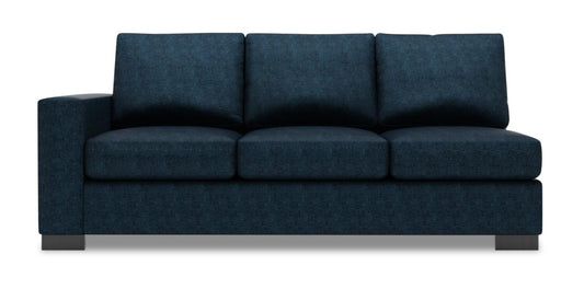 Sofa Lab Track LAF Sofa Bed - Luxury Indigo | Canapé-lit gauche Track de la collection Sofa Lab - Luxury Indigo | TR613193