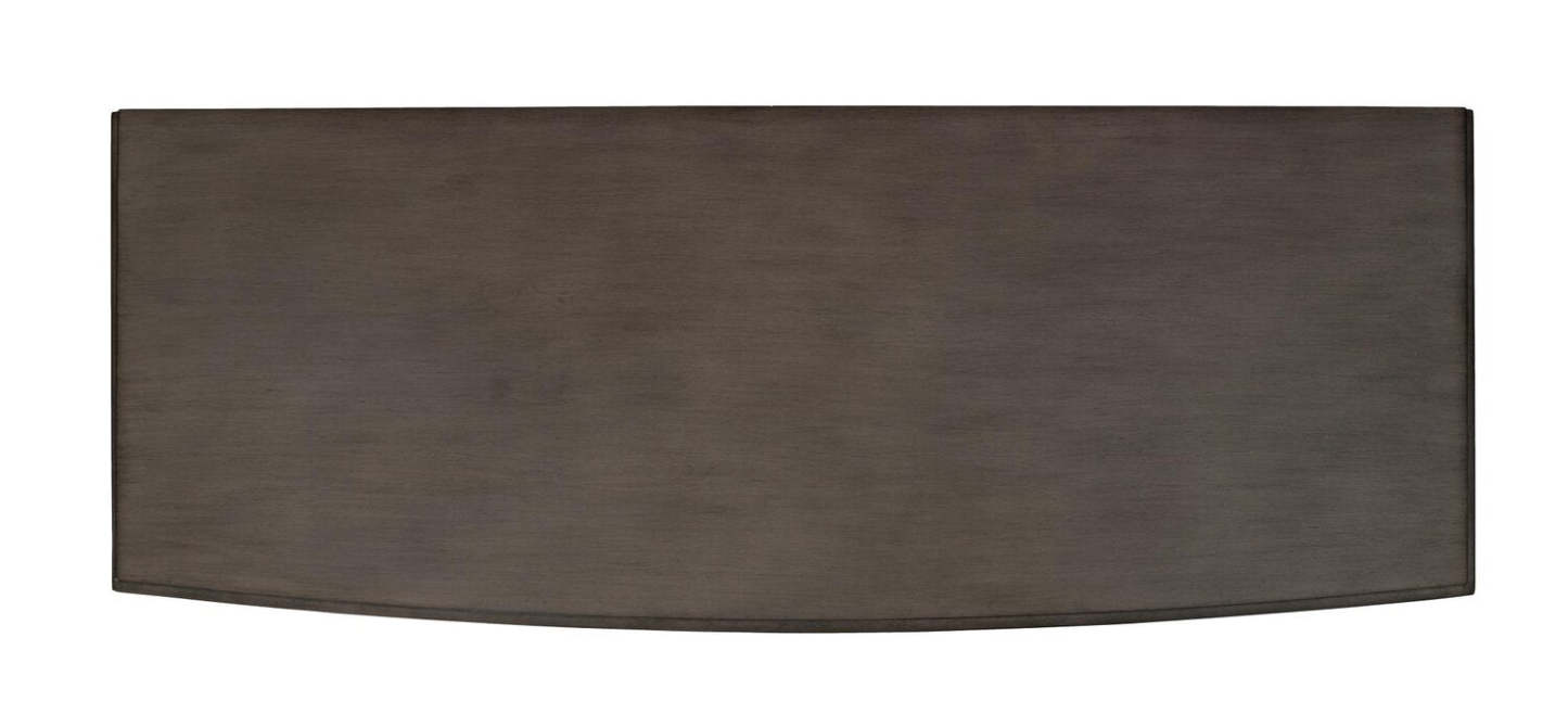 Downtown 50 Modern Sofa Table with Storage and Shelf - Grey Brown Wood|Table de salon moderne Downtown de 50 po avec rangement et tablette - bois gris-brun