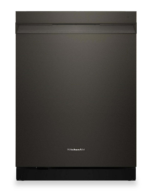 Lave-vaisselle KitchenAid de 24 po et de 44 dBA avec troisième panier 360° Max JetsMC - minerai noir - KDPS724SBE