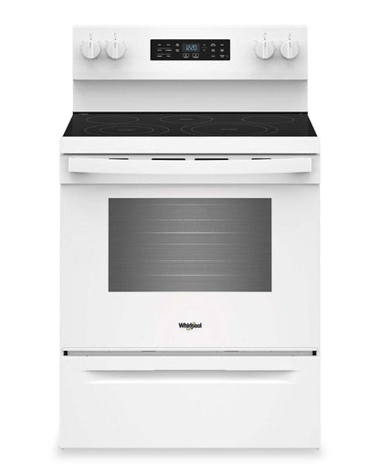 Cuisinière électrique Whirlpool de 5,3 pi3 avec cuisson à air – blanche - YWFES5730SW