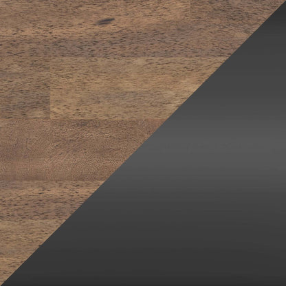 Raven 7pc Dining Package with 60-78W Extension Table & 6 Chairs - Two-Tone Black & Brown | Ensemble de salle à manger Raven 7 pièces avec table à rallonge, 60 po à 78 po (L) et 6 chaises - deux teintes, noir et brun