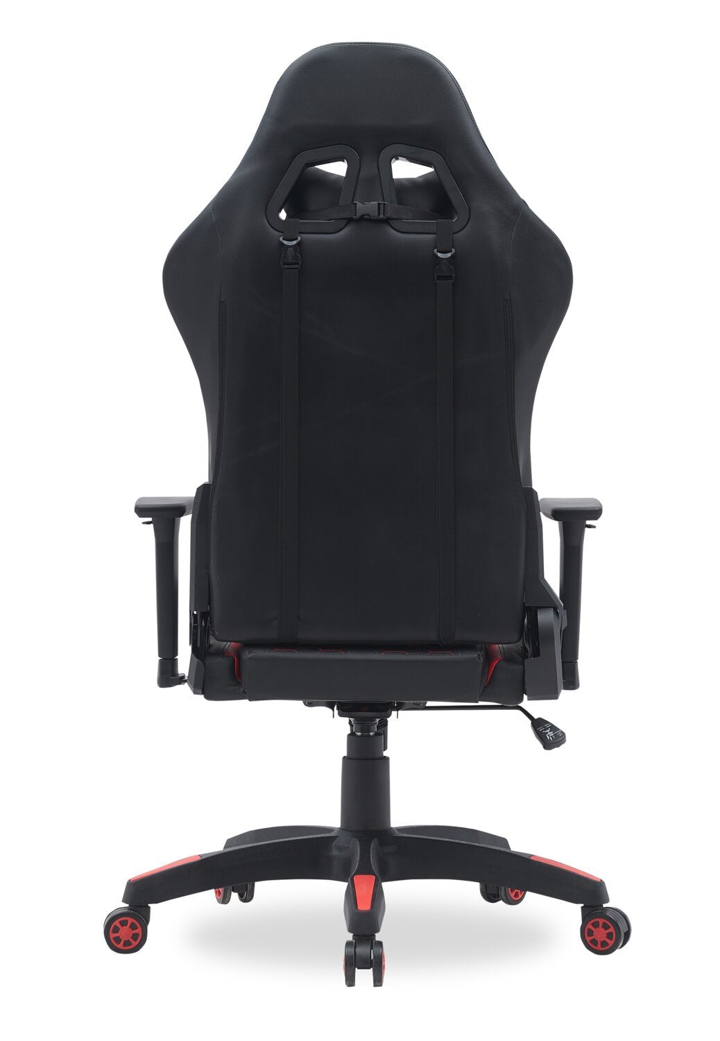 Chaise de jeu ergonomique Hawk 27,5" - Noir et rouge | Fauteuil de jeu ergonomique Hawk de 27,5 po - noir et rouge