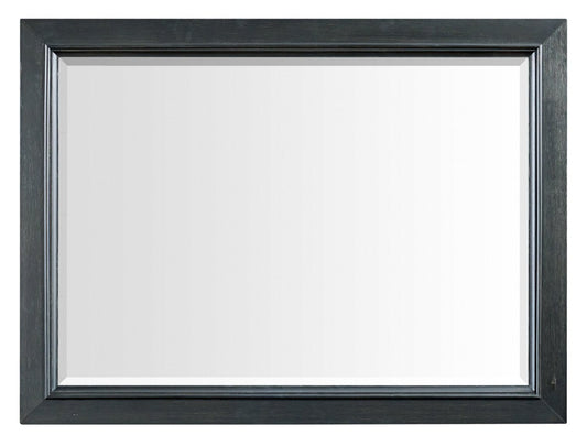Casa Bedroom Dresser Mirror, Attachable, Wall Hanging, Wood - Black | Miroir de commode de chambre à coucher Casa en bois à fixer au meuble ou à suspendre au mur - noir