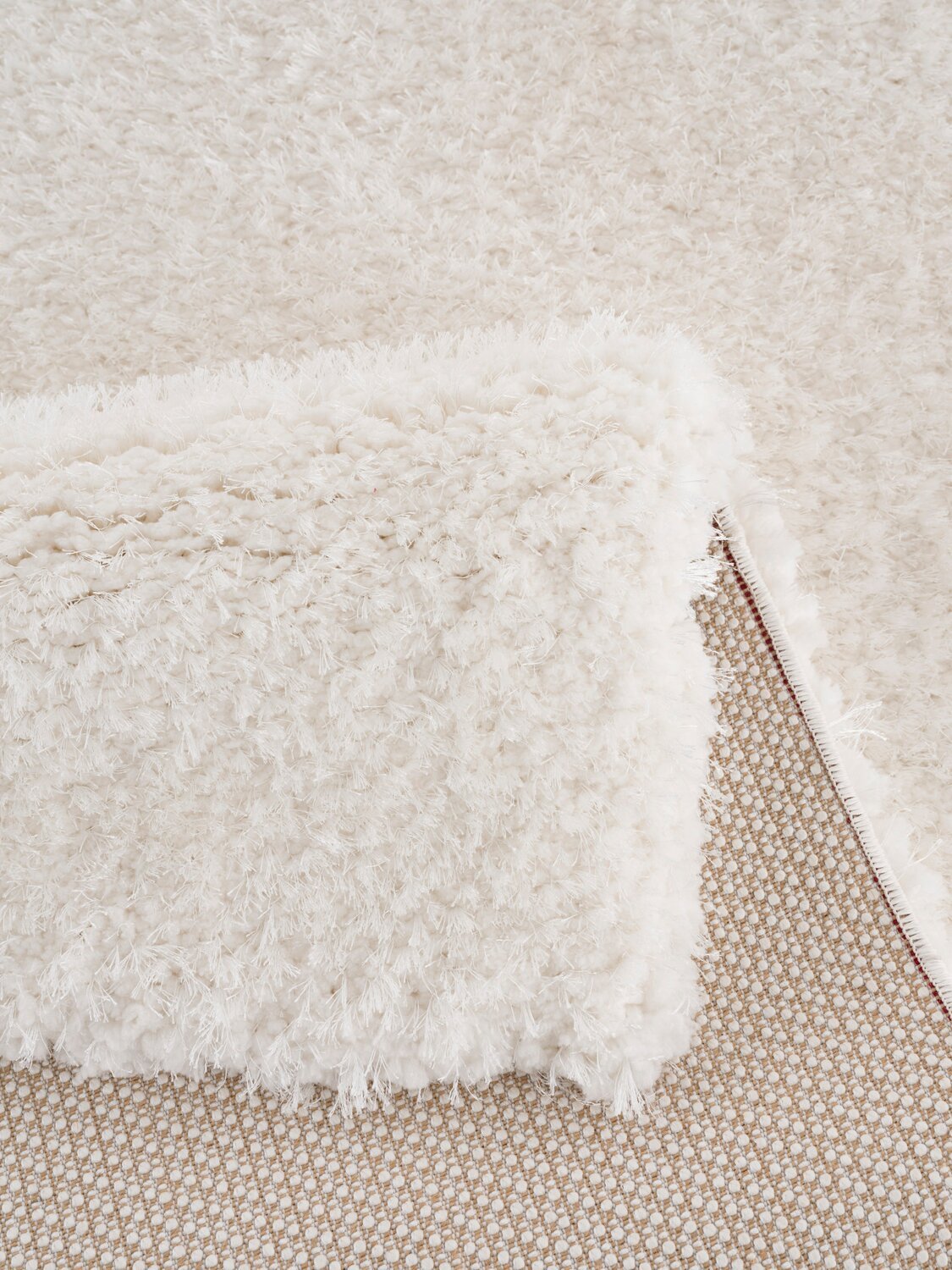 Tapis à poils longs blancs Lawson | Tapis à poils longs Lawson blanche | LOISWH06