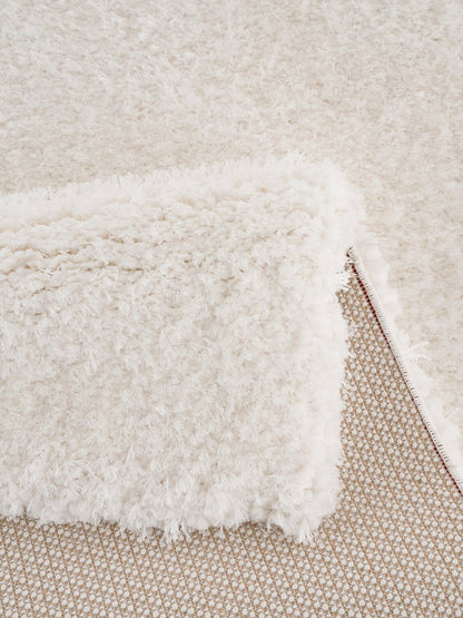 Tapis à poils longs blancs Lawson | Tapis à poils longs Lawson blanche | LOISWH06