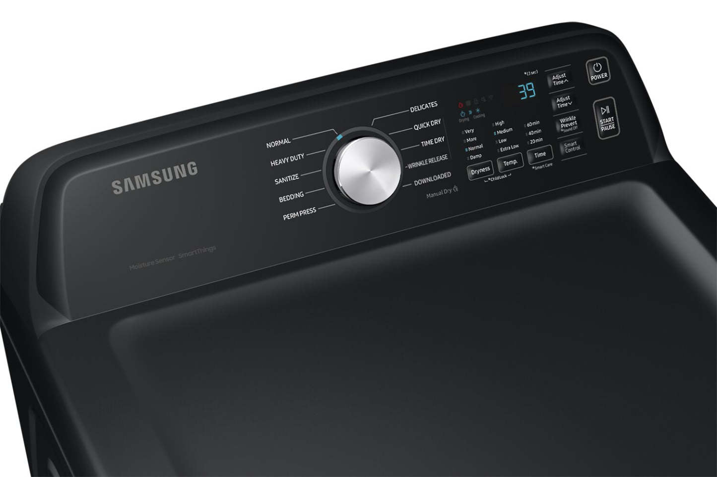 Samsung 7.4 Cu. Ft. Electric Dryer - Black Stainless Steel - DVE47CG3500VAC | Sécheuse électrique Samsung de 7,4 pi³ - acier inoxydable noir - DVE47CG3500VAC