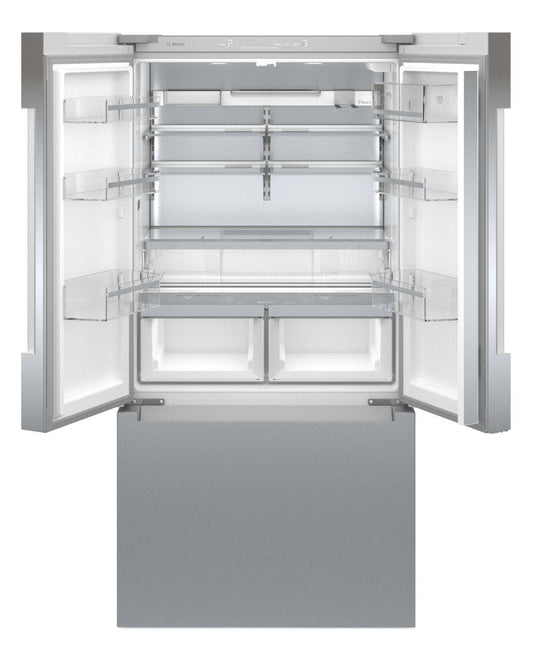 Réfrigérateur Bosch de 20,8 pi³ à portes françaises de profondeur comptoir - B36CT81ENS | Réfrigérateur Bosch 20,8 pi³ à portes françaises de profondeur comptoir - B36CT81ENS | B36CT8SS