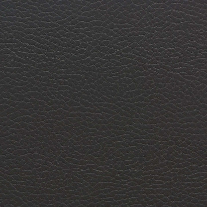 Fauteuil Addison de 42 po fabriqué au Canada en tissu d’apparence cuir avec coussin de dossier capitonné - gris