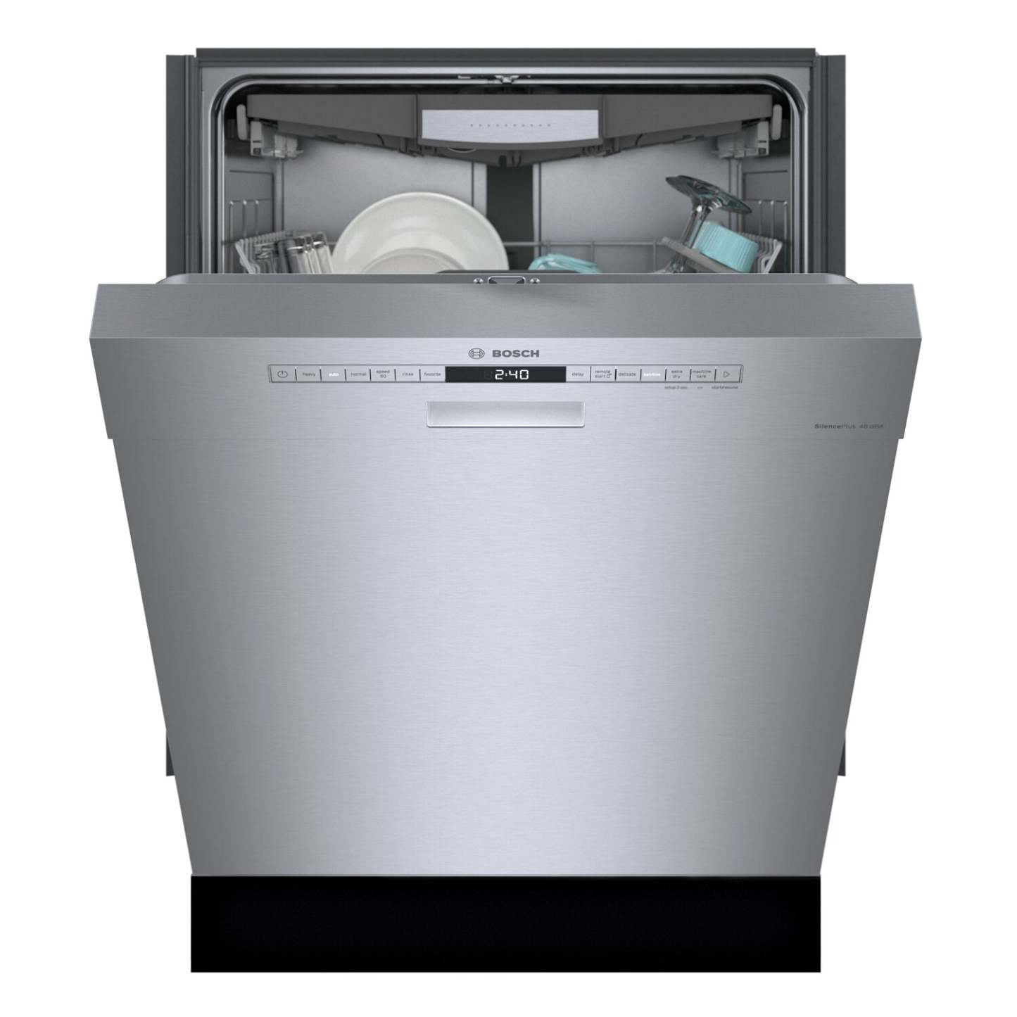 Lave-vaisselle Bosch de série 300 de 24 po avec 3e panier - SHE53B75UC  | Bosch 300 Series 24 Dishwasher with Third Rack - SHE53B75UC | SHE53B7U