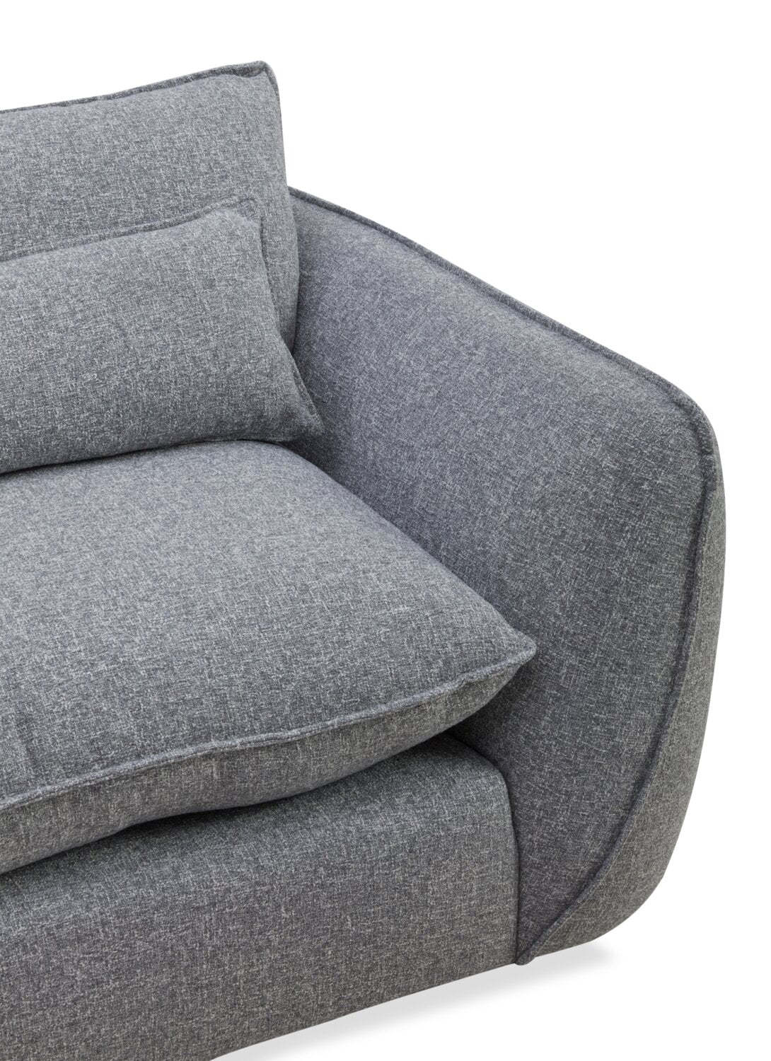 Sofa sectionnel Monaco 5 pièces - gris
