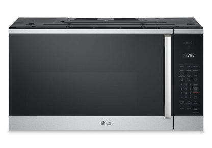 LG 1,8 Cu. Fort. Micro-ondes intelligent à cuisinière avec EasyClean® - MVEM1825X | Quatre à micro-ondes à hotte intégrée intelligente LG de 1,8 pi3 avec EasyCleanMC - MVEM1825X