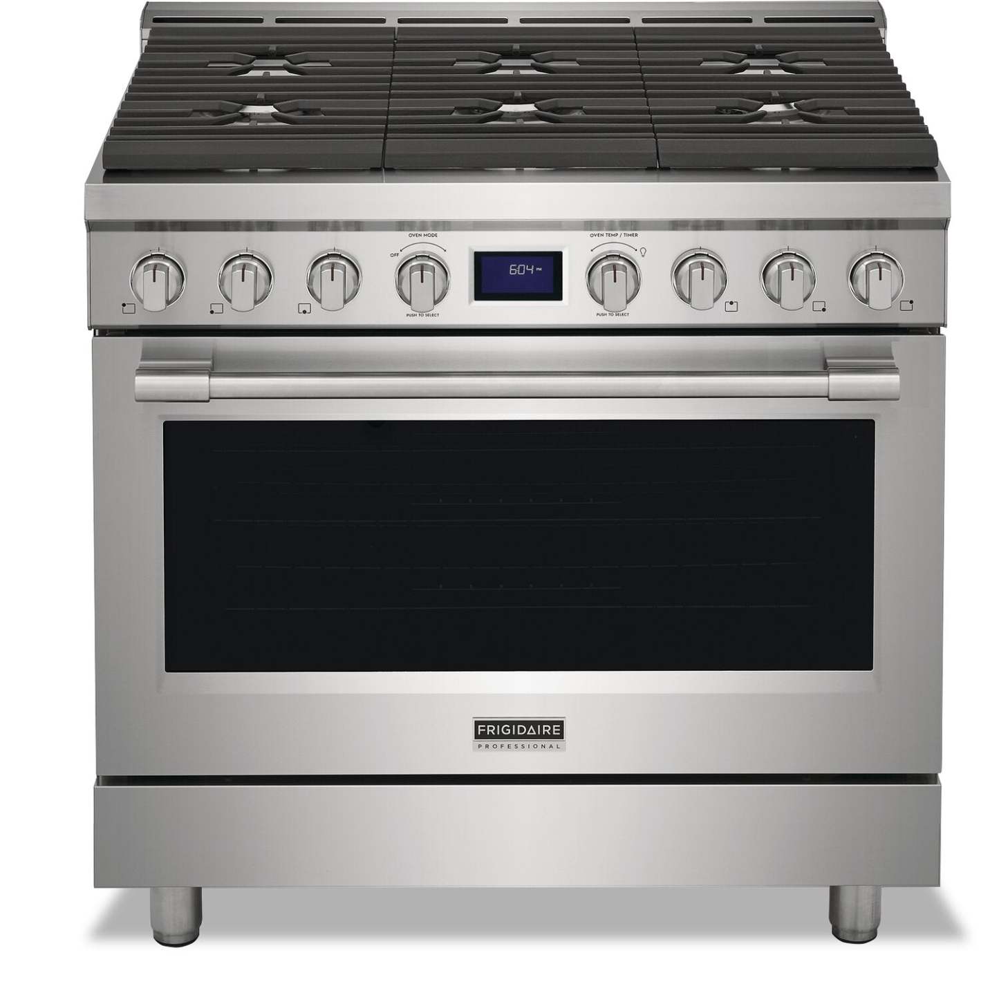 Cuisinière à gaz Frigidaire Professional de 4,4 pi³ à convection véritable avec surface de cuisson à six brûleurs - Smudge-P…