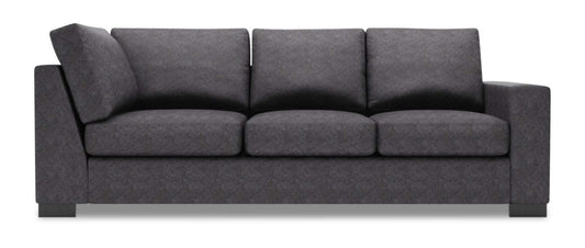Sofa Lab Track RAF Sofa Return - Charbon de luxe | Sofa de droite pour rallonge Track de la collection Sofa Lab - Charbon de luxe | TR162993