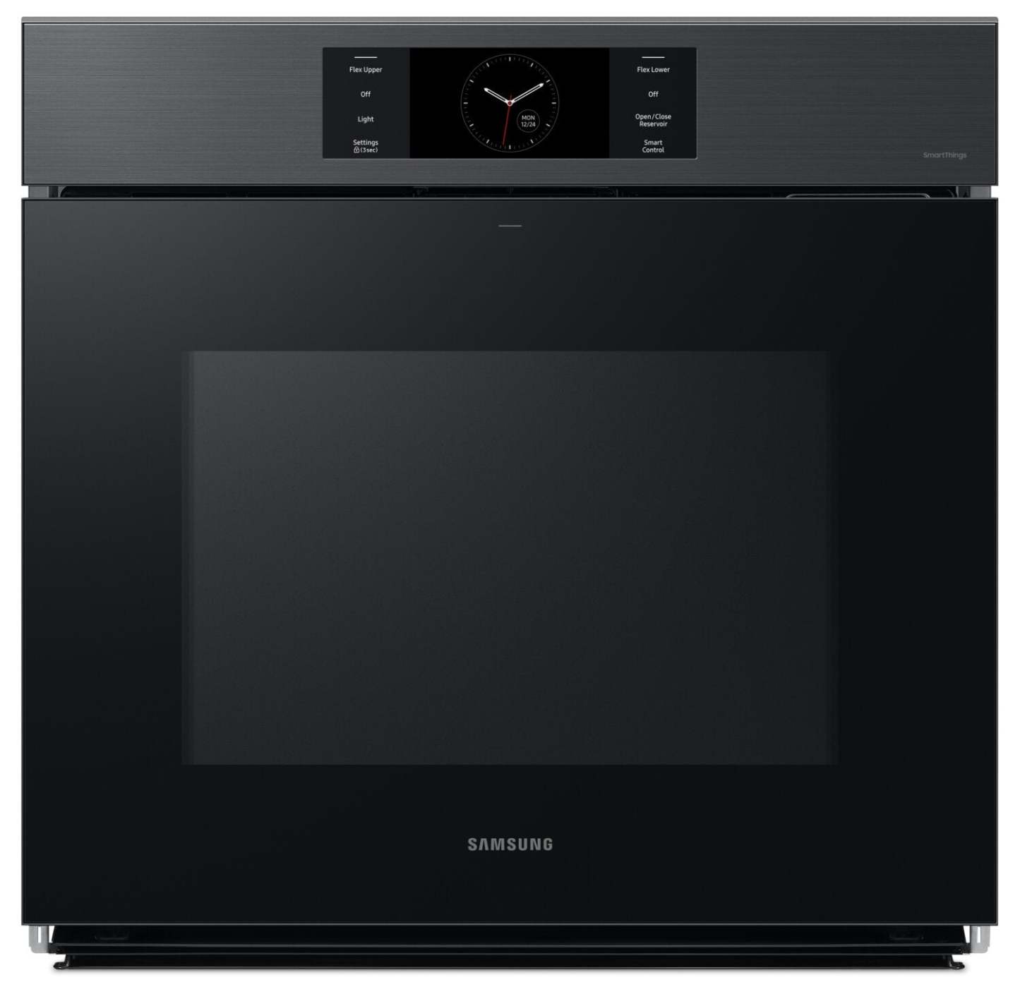 Four mural simple électrique Samsung de 30 po et de 5,1 pi³ avec caméra AI Pro CookingMC et Air Sous Vide.