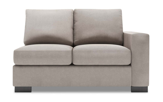 Sofa Lab Track RAF Loveseat - Pax Slate | Causeuse de droite Track de la collection Sofa Lab - Pax Slate | TR223049