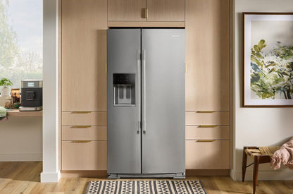 Réfrigérateur KitchenAid de 21 pi3 et de 36 po de profondeur comptoir - acier inoxydable résistant aux traces de doigts - KRSC536RPS