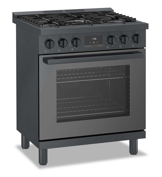 Bosch Série 800 3,7 Cu. Fort. Cuisinière à gaz autoportante de style industriel - HGS8045UC | Cuisinière à gaz amovible Bosch de série 800 de 3,7 pi3 de style industriel - HGS8045UC | HGS8045U