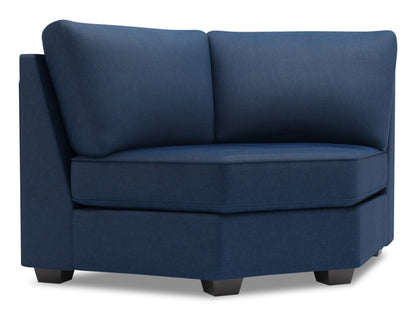 Sofa Lab Roll Coin Incurvé - Pax Navy | Fauteuil courbé en coin Roll de la collection Sofa Lab - Pax Navy | RO843149