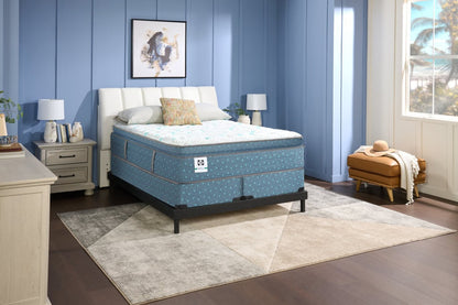 Sealy Posturepedic® Luxury Crown Jewel® Resort Paradiso Euro Pillowtop King Mattress Set | Ensemble Matelas Euro-plateau épais Paradiso Resort Luxury Posturepedic Crown Jewel de Sealy pour très grand lit