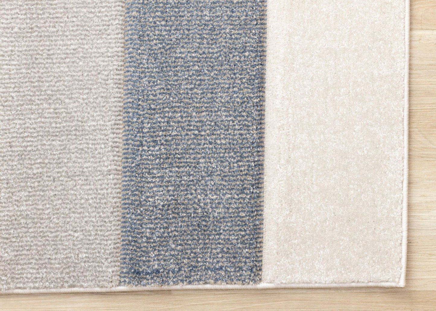 Tapis Farrah bleu gris – 6'7 x 9'6 | Tapis Farrah gris et bleu - 6 pi 7 po x 9 pi 6 po