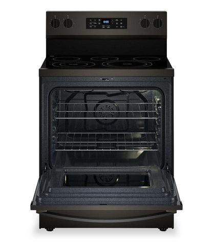 Cuisinière électrique Whirlpool de 5,3 pi3 avec friture à air sans préchauffage - acier inoxydable noir - YWFES5030RV  | Cuisinière électrique Whirlpool de 5,3 pi3 avec friture à air sans préchauffage - acier inoxydable noir - YWFES5030RV  | YWFES5RV