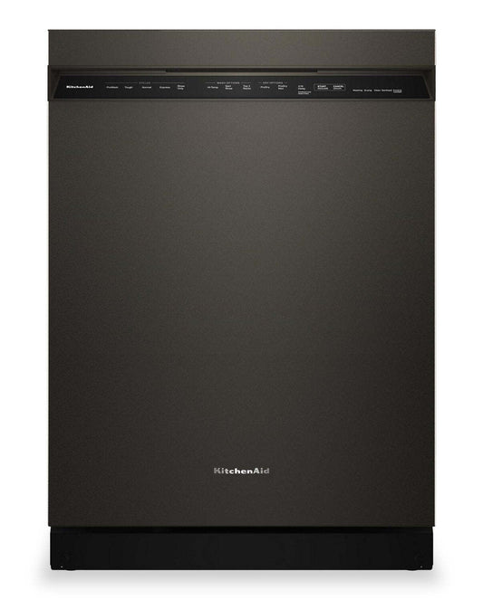 Lave-vaisselle KitchenAid de 24 po et de 41 dBA avec 3e panier à jets - minerai noir - KDFS324SBE