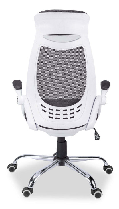Kegan 28 Executive Mesh Office Chair - Blanc | Fauteuil président Kegan de 28 po en mailles - noir