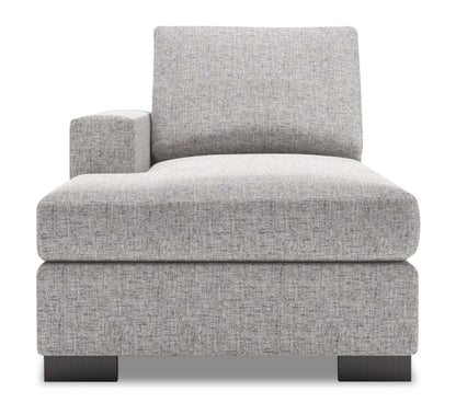 Sofa Lab Track LAF Chaise - Luna Domino | Fauteuil long à gauche Track de la collection Sofa Lab - Luna Domino | TR242191