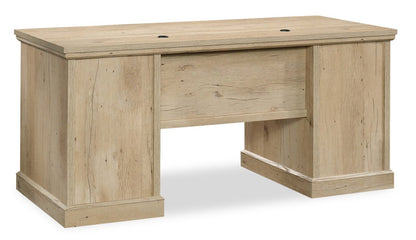 Bureau de direction Akira de 29,53 po à 6 tiroirs - chêne clair