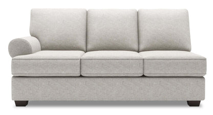 Canapé Lab Roll LAF Canapé - Luxe Argent | Canapé de gauche Roll de la collection Sofa Lab - Luxe Argent | RO132793